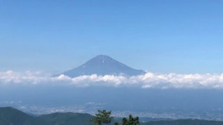 浜石岳からの富士山
